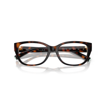 Tiffany & Co. TF2254BU women's square acetate optical frame with premium full-rim luxury design.