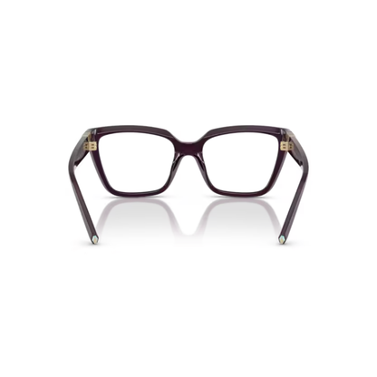 Tiffany & Co. TF2257BU women's square acetate optical frame with premium full-rim luxury styling.
