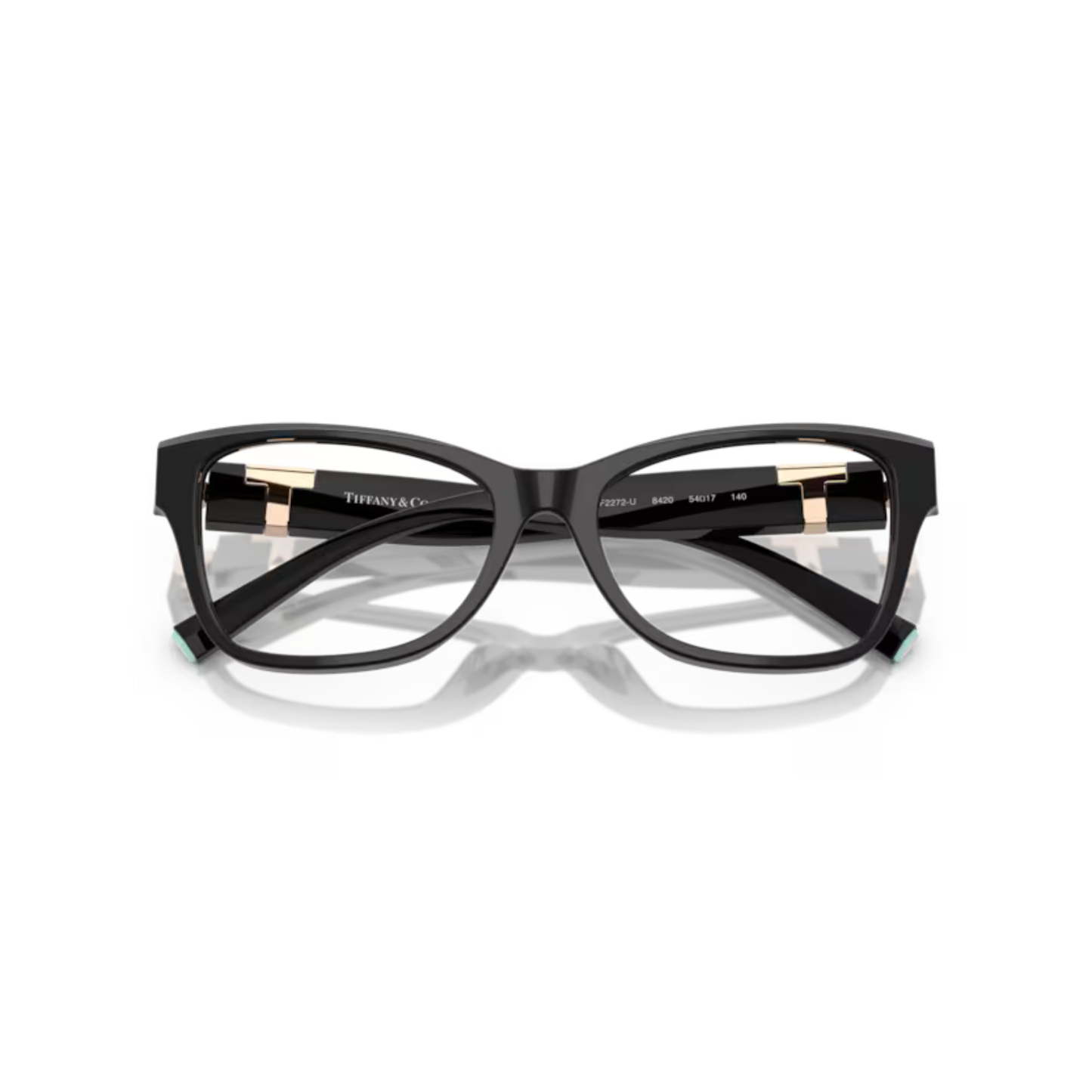 Tiffany & Co TF2272U women acetate cat-eye eyeglasses with elegant designer styling