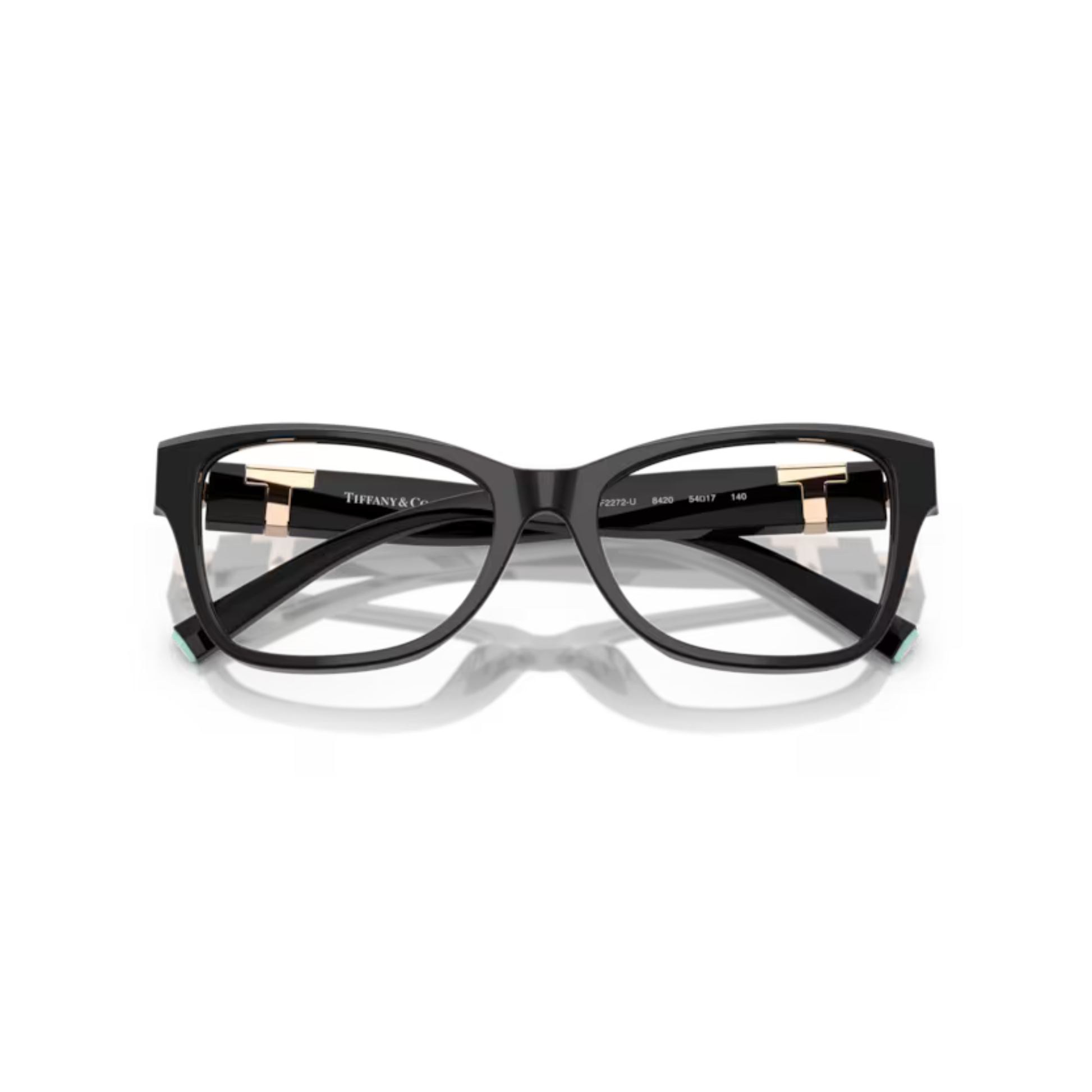 Tiffany & Co TF2272U women acetate cat-eye eyeglasses with elegant designer styling