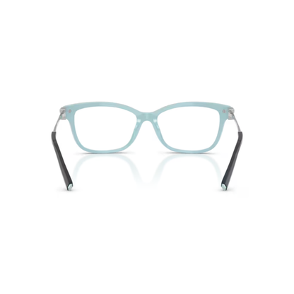 Tiffany & Co. TF2288B women's cat-eye metal optical frame with elegant full-rim luxury styling.