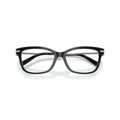 Tiffany & Co. TF2288B women's cat-eye metal optical frame with elegant full-rim luxury styling.