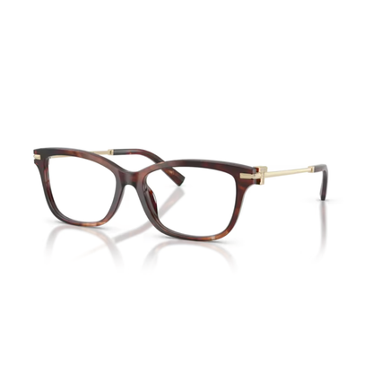 Tiffany & Co. TF2288B women's cat-eye metal optical frame with elegant full-rim luxury styling.