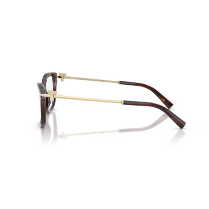 Tiffany & Co. TF2288B women's cat-eye metal optical frame with elegant full-rim luxury styling.