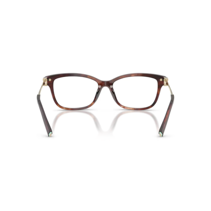 Tiffany & Co. TF2288B women's cat-eye metal optical frame with elegant full-rim luxury styling.