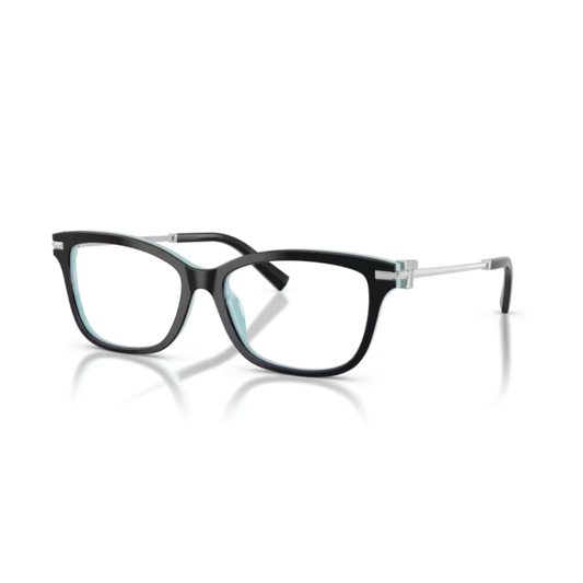 Tiffany & Co. TF2288B women's cat-eye metal optical frame with elegant full-rim luxury styling.
