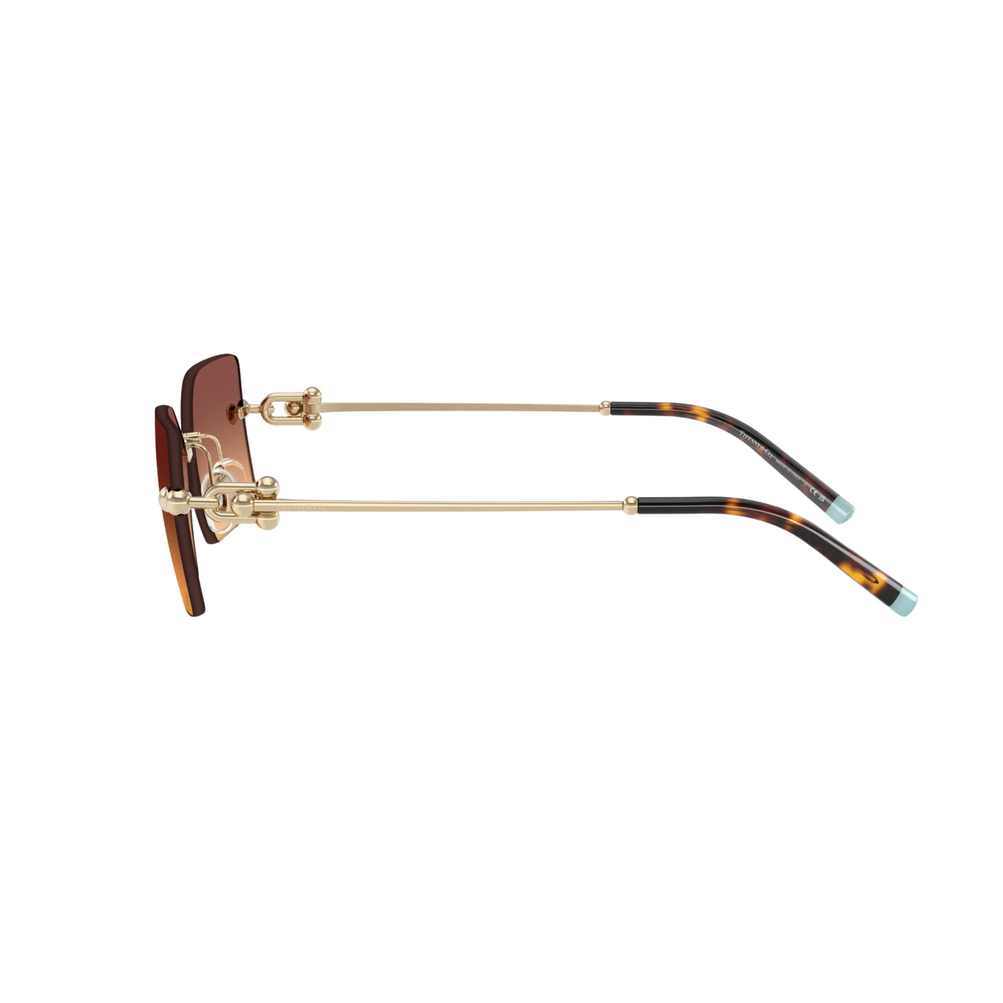Tiffany & Co TF3088 women metal rectangle sunglasses with elegant luxury designer styling