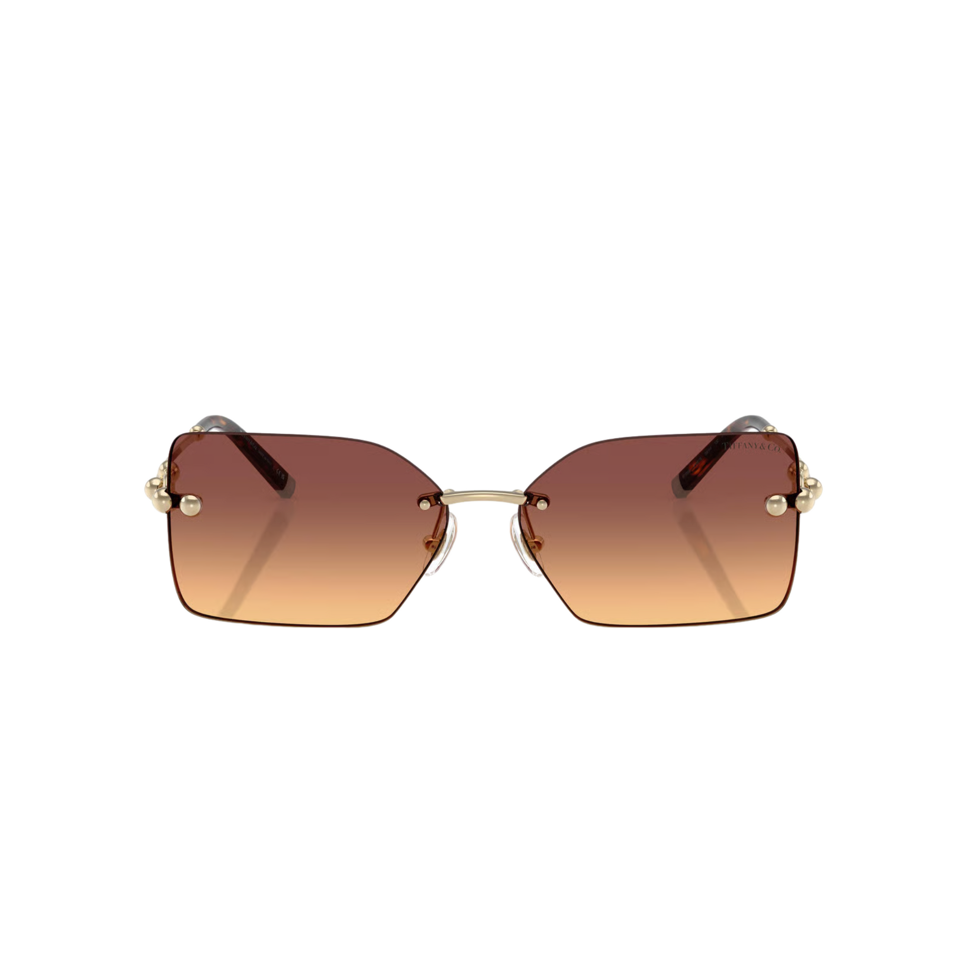 Tiffany & Co TF3088 women metal rectangle sunglasses with elegant luxury designer styling