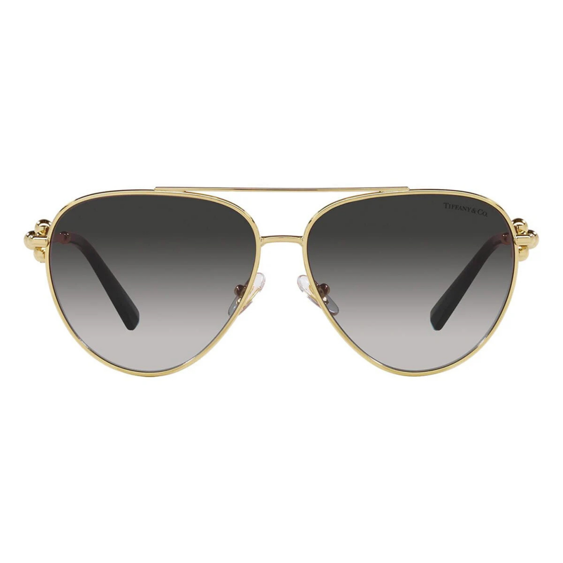Tiffany & Co TF3092 women metal aviator sunglasses with elegant luxury designer styling