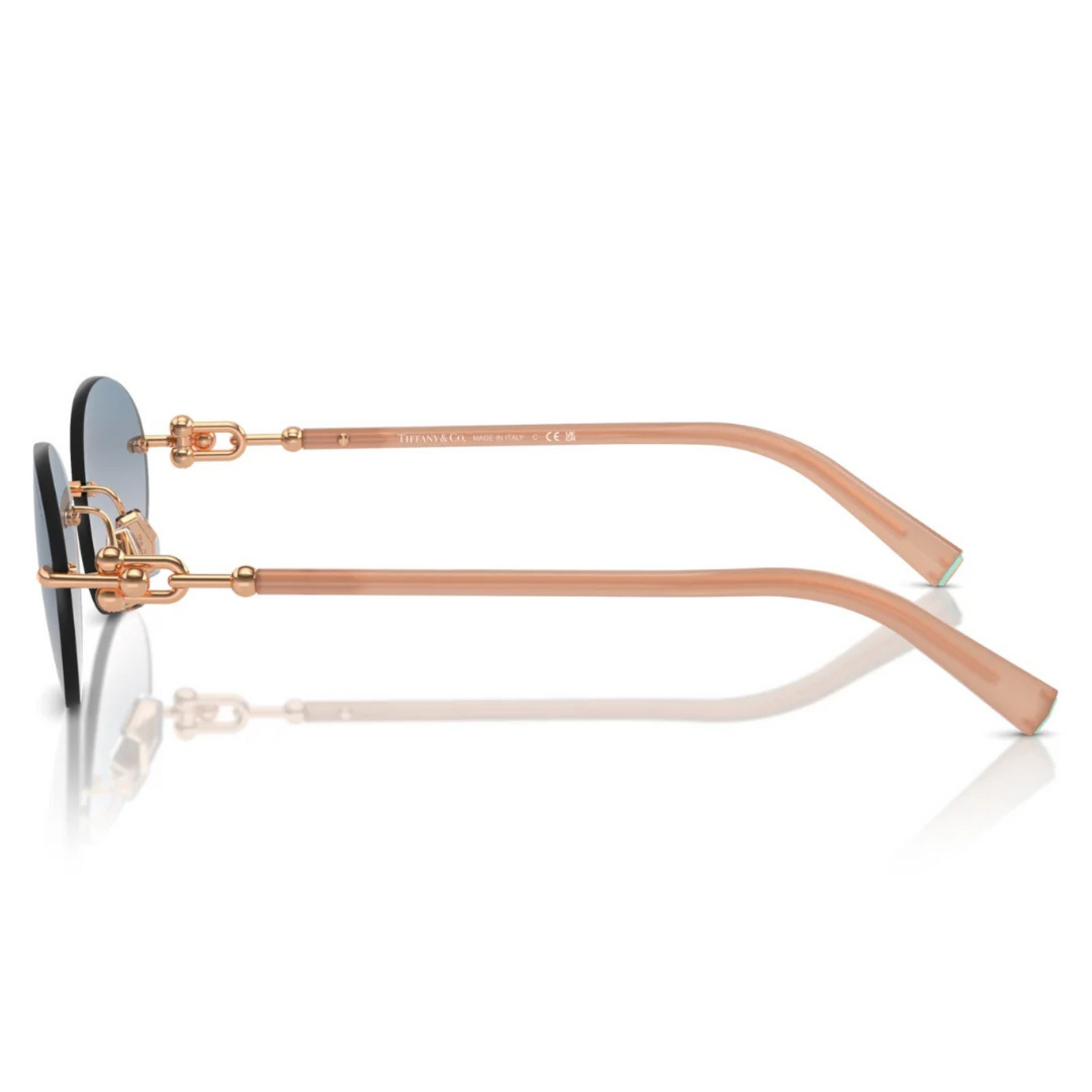 Tiffany & Co. TF3104D women’s metal oval sunglasses