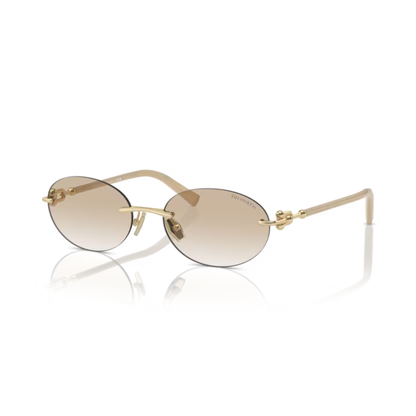 Tiffany & Co. TF3104D women’s metal oval sunglasses