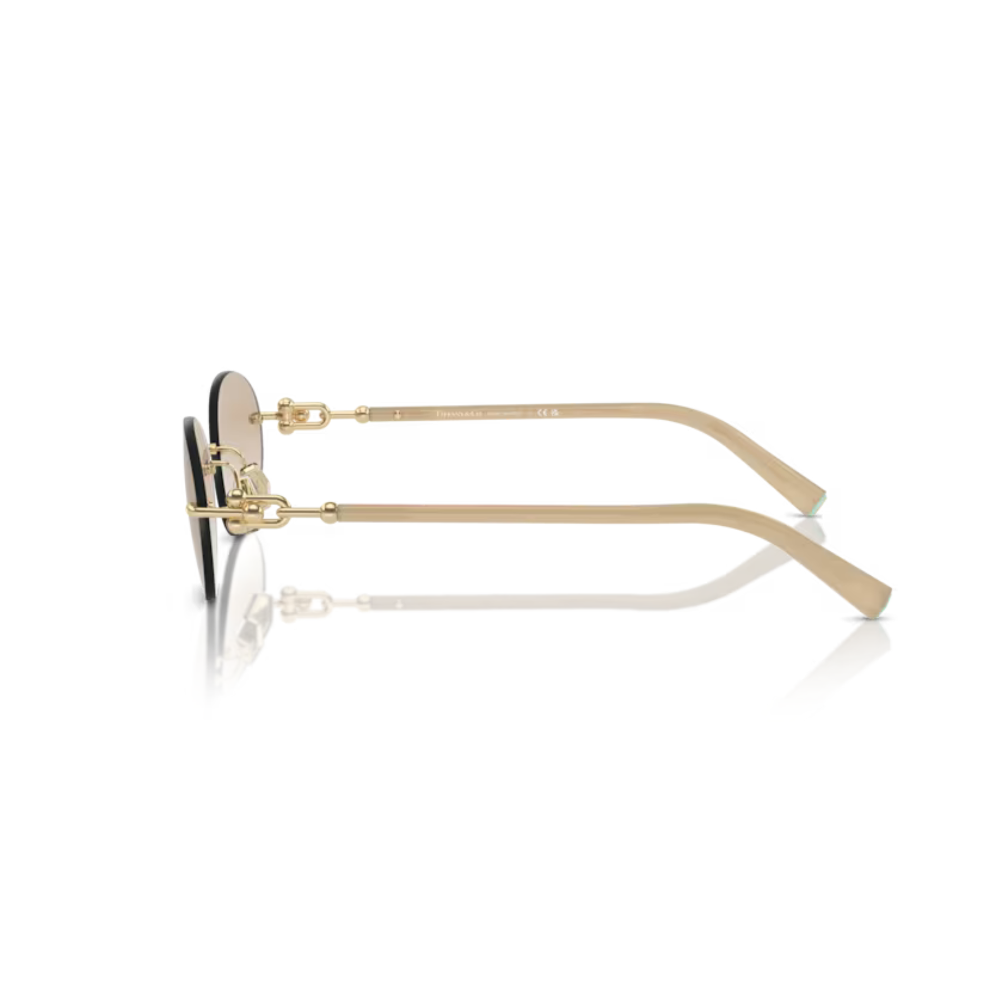 Tiffany & Co. TF3104D women’s metal oval sunglasses