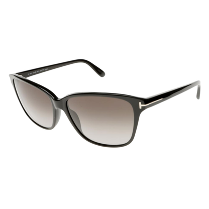 Tom Ford FT0432 Dana womens acetate metal square cateye sunglasses front view
