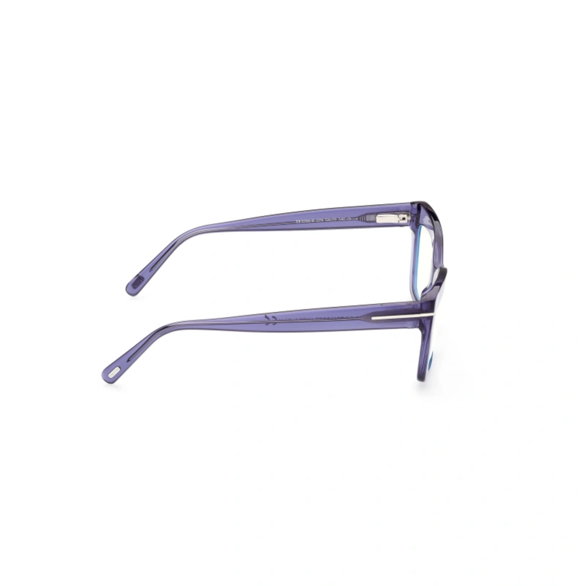 Tom Ford FT5766-B women's acetate cat-eye optical frame, three-quarter view