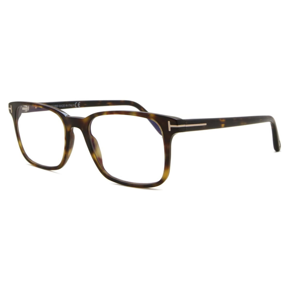 Tom Ford FT5831-B men's acetate rectangular optical frame, front view