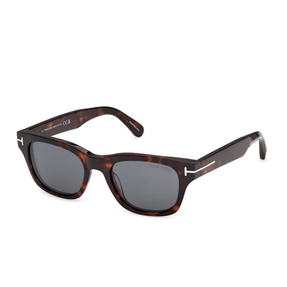 Tom Ford TF1357S CALEB-02 unisex square sunglasses with premium designer styling and UV-protective lenses.