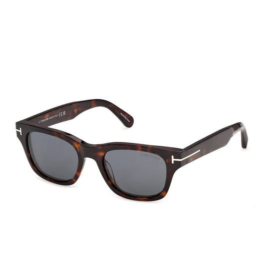 Tom Ford TF1357S CALEB-02 unisex square sunglasses with premium designer styling and UV-protective lenses.