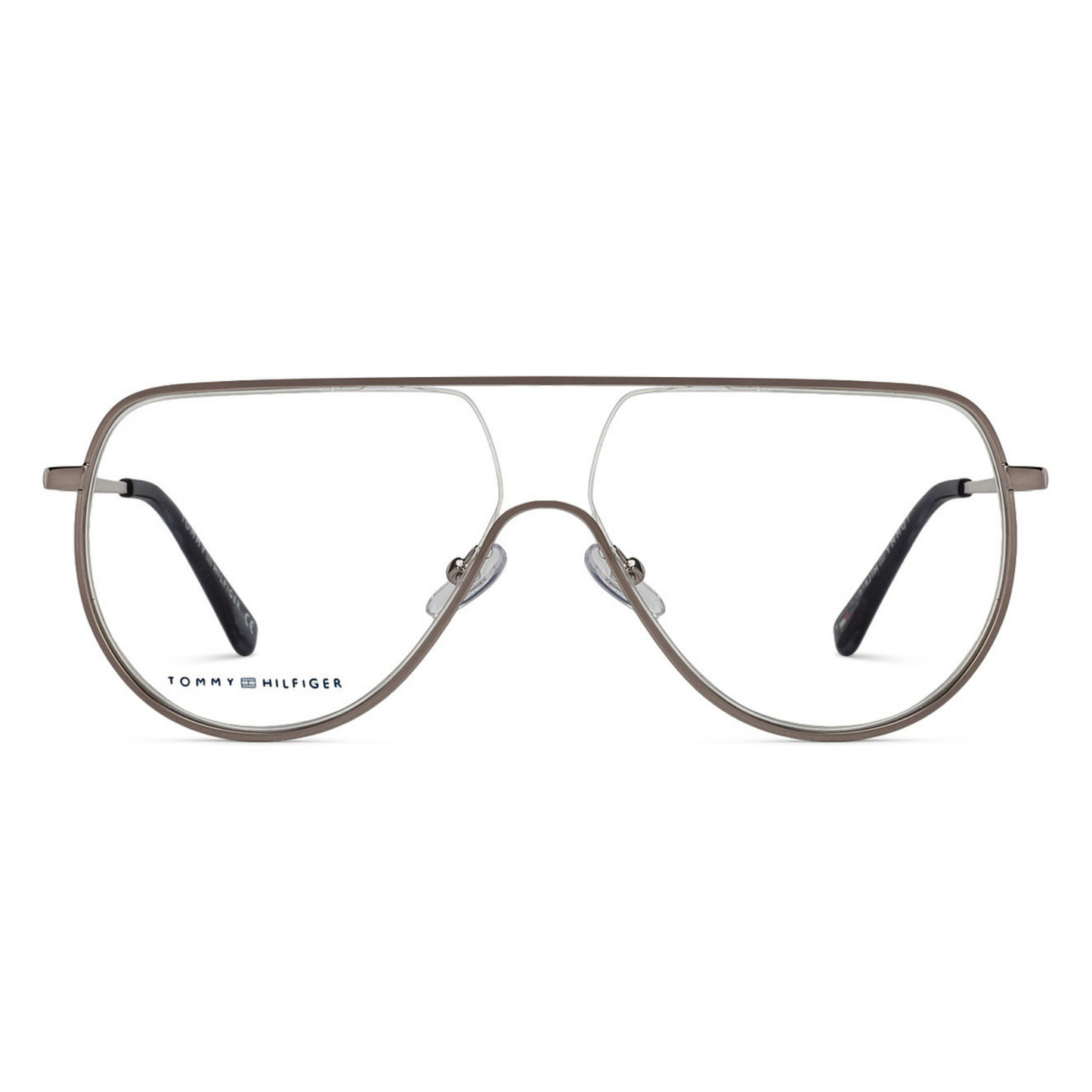 Tommy Hilfiger TH1031 men’s metal aviator optical frame with lightweight luxury styling