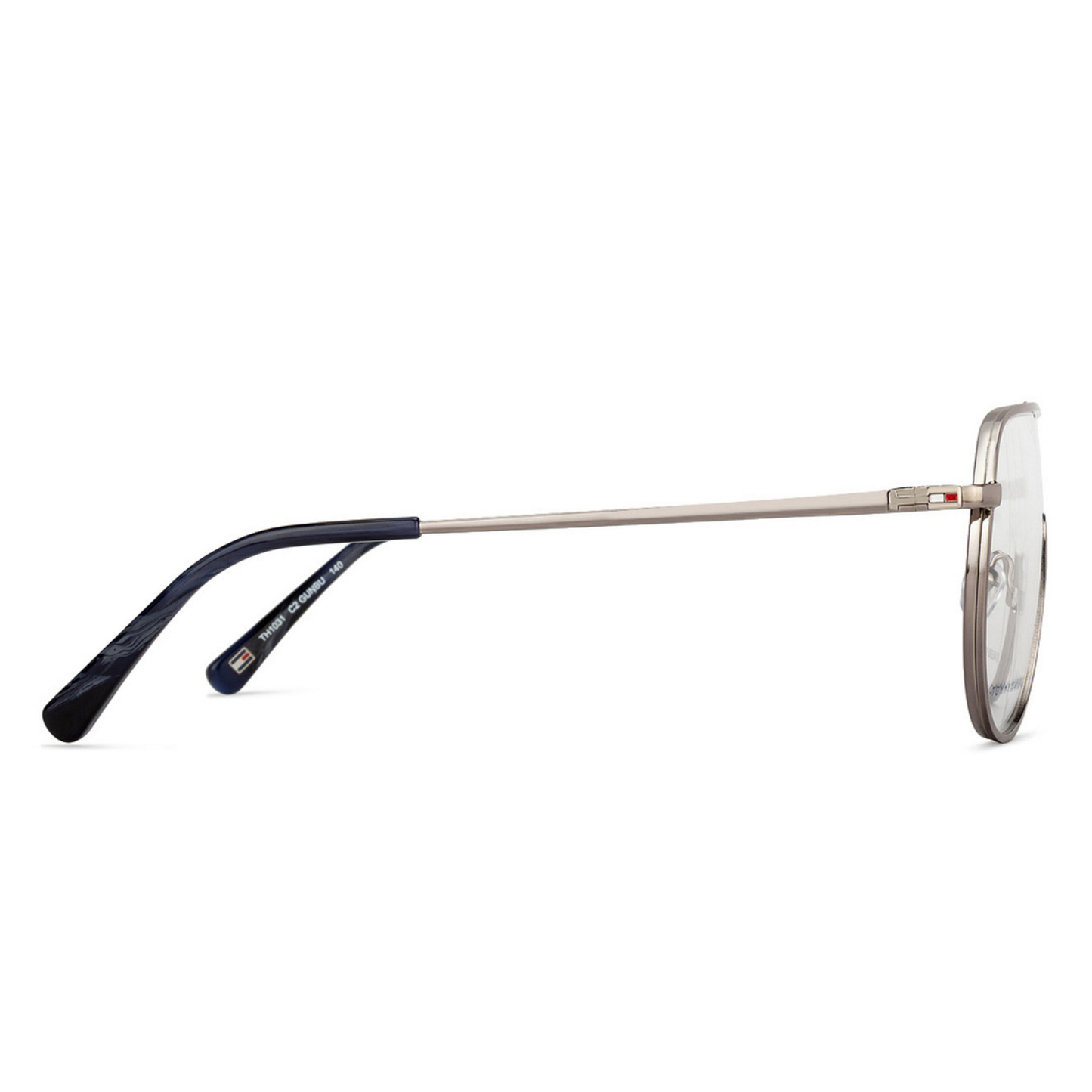 Tommy Hilfiger TH1031 men’s metal aviator optical frame with lightweight luxury styling