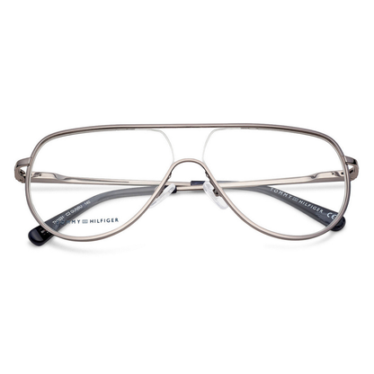 Tommy Hilfiger TH1031 men’s metal aviator optical frame with lightweight luxury styling