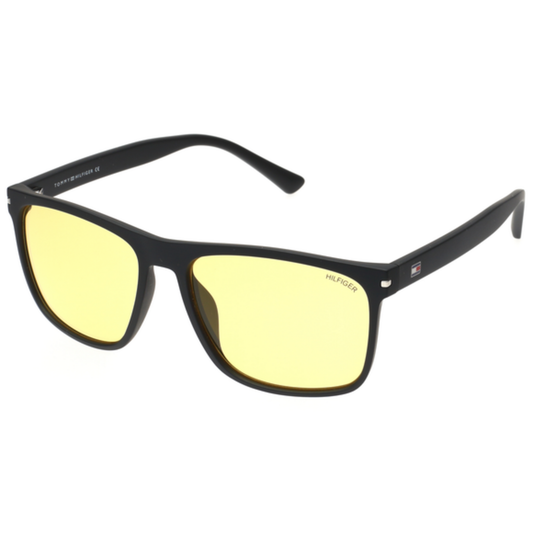 Tommy Hilfiger TH1585 unisex Wayfarer acetate sunglasses with premium full-rim construction and UV-protective lenses.
