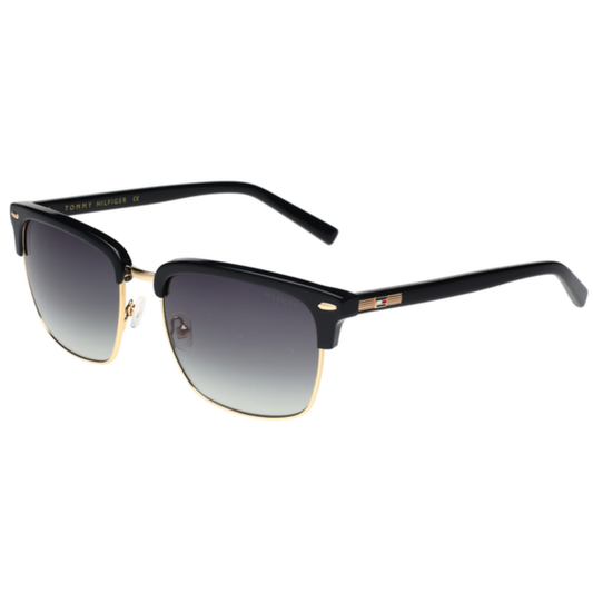 Tommy Hilfiger TH2656 men's Clubmaster acetate sunglasses with a premium full-rim frame and UV-protective lenses.