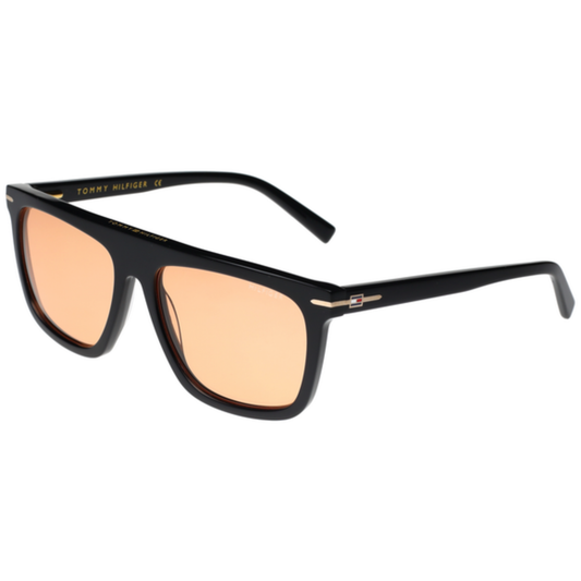 Tommy Hilfiger TH2657 men's Wayfarer acetate sunglasses with premium full-rim construction and UV-protective lenses.