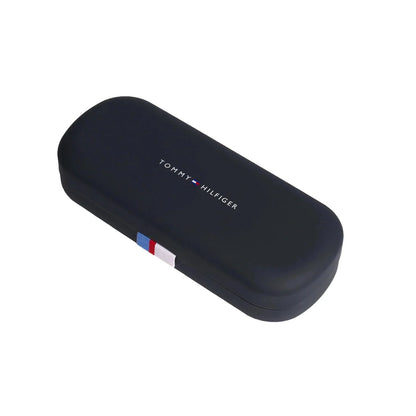 Tommy Hilfiger TH5405 C1 men's black metal rimless optical frame case