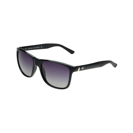 Tommy Hilfiger TH7203PL unisex square sunglasses with polarized lenses and premium designer style