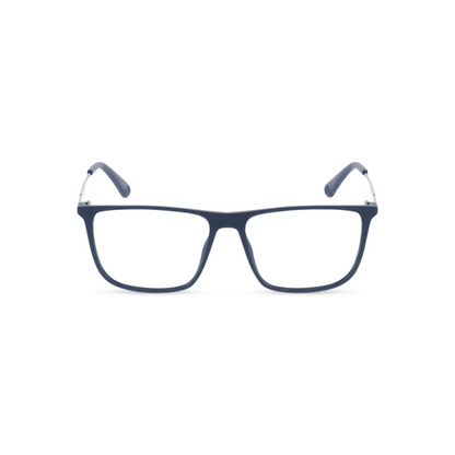 UPLP09K Clip-On unisex optical frame with detachable UV-protected sunglasses clip