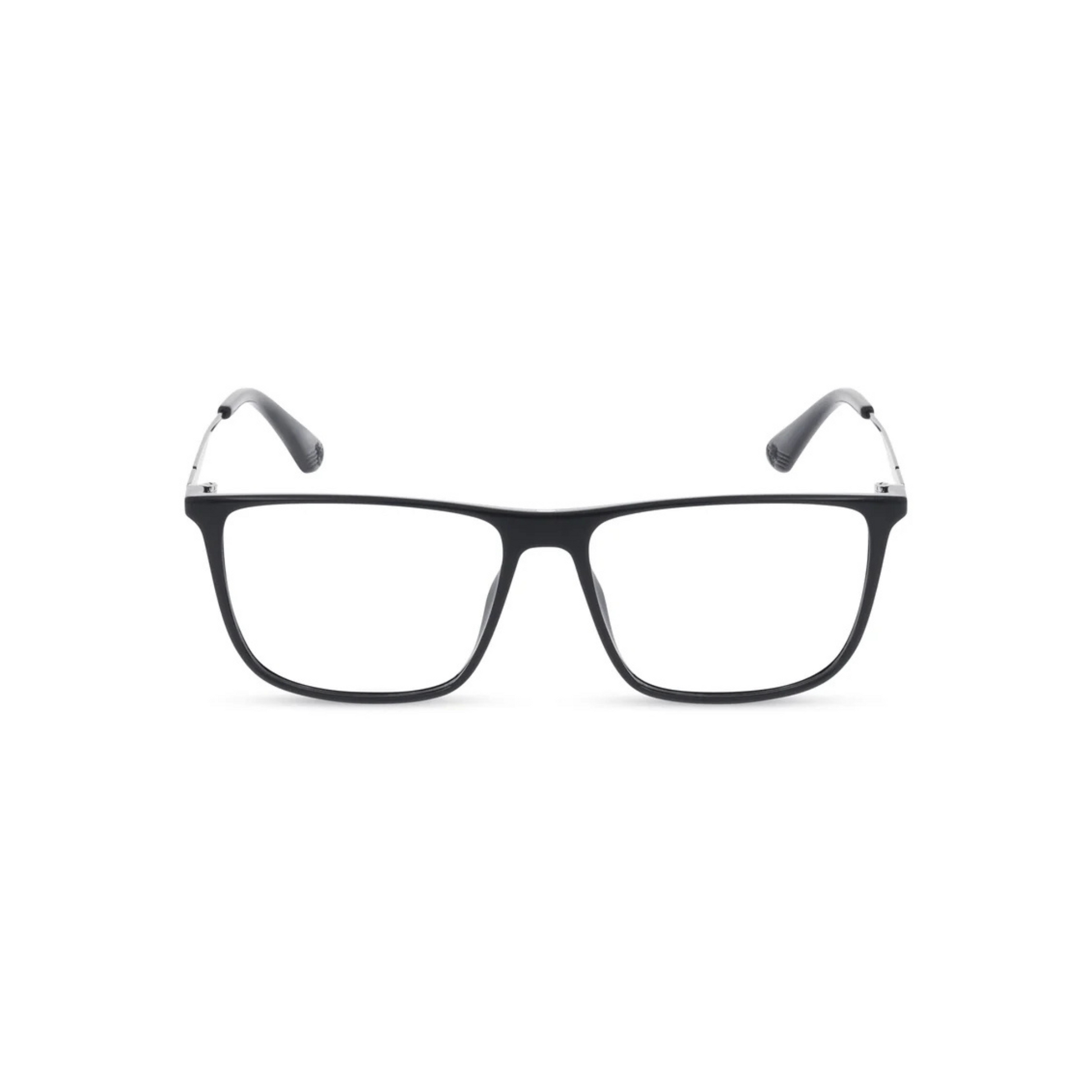 UPLP09K Clip-On unisex optical frame with detachable UV-protected sunglasses clip