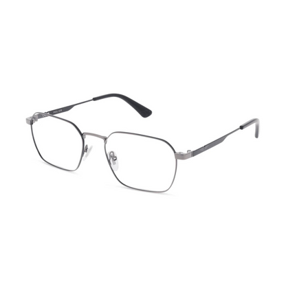 UPLP10K Clip-On unisex optical frame with detachable UV-protected sunglasses clip