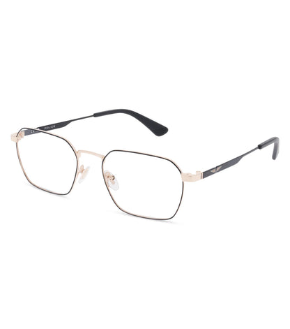UPLP10K Clip-On unisex optical frame with detachable UV-protected sunglasses clip