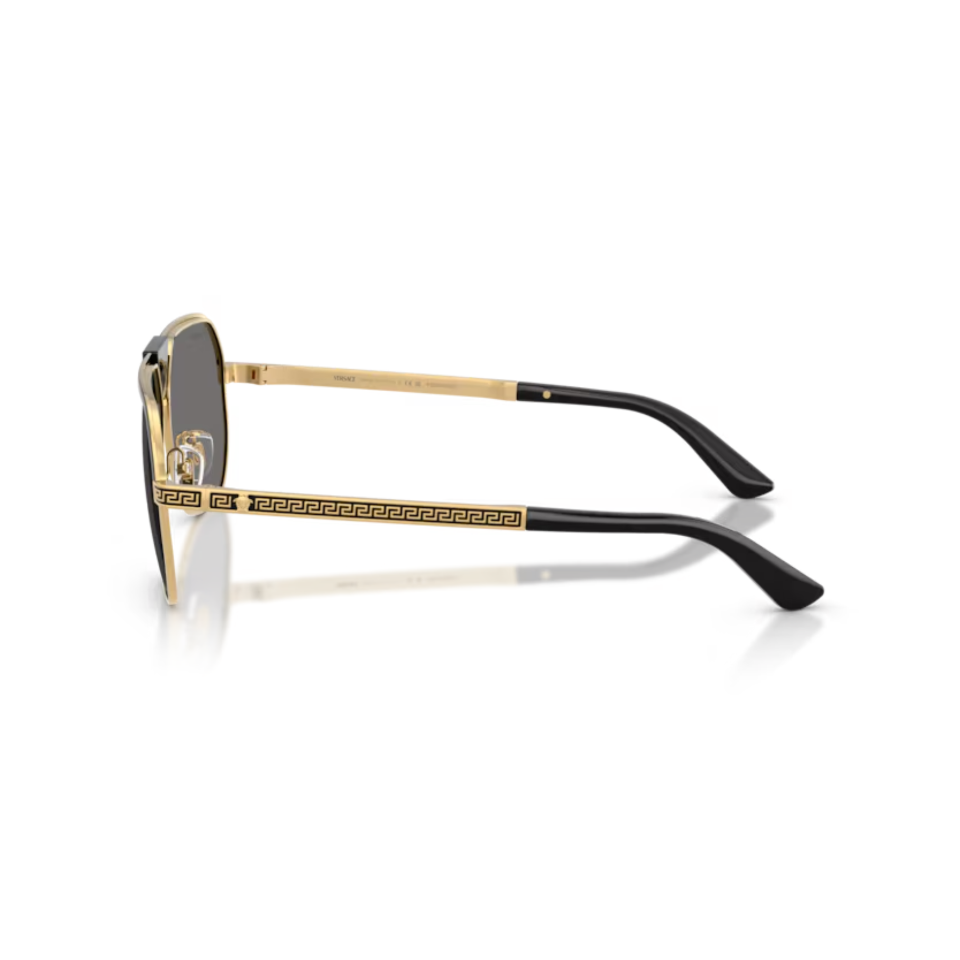 Black100281 Versace men aviator sunglasses