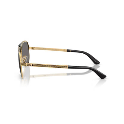 Black100281 Versace men aviator sunglasses