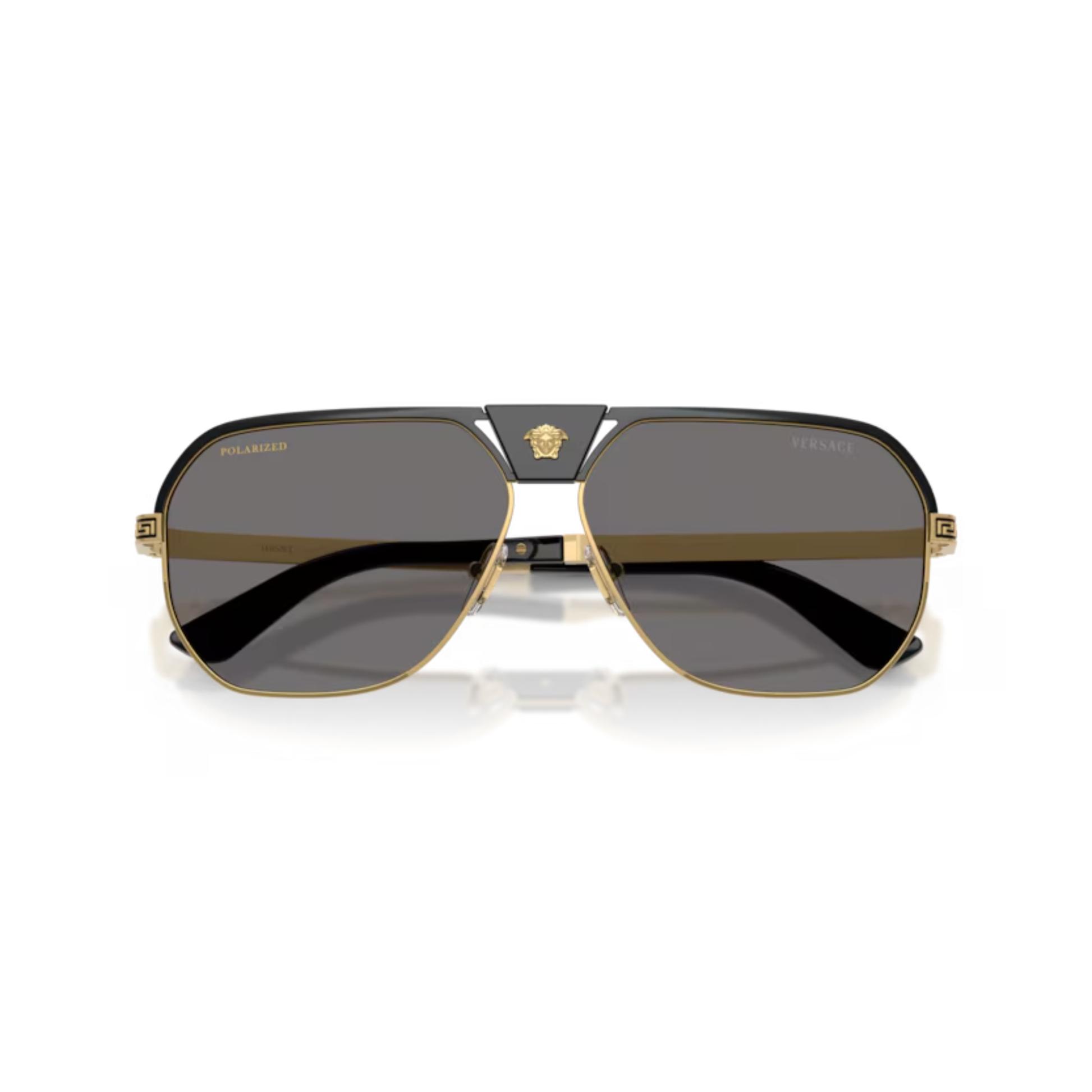 Black100281 Versace men aviator sunglasses