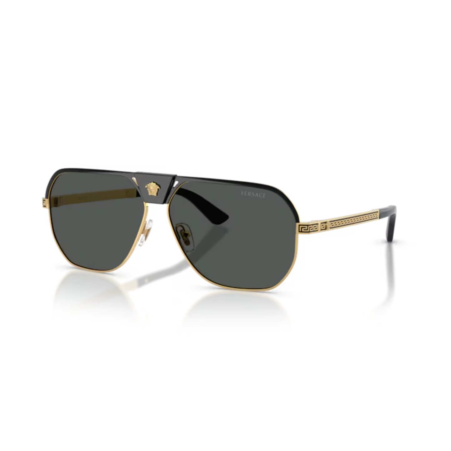Black100287 Versace men aviator sunglasses