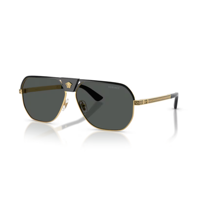 Black100287 Versace men aviator sunglasses