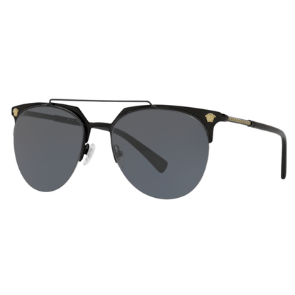 Versace VE2181 unisex metal round sunglasses front view