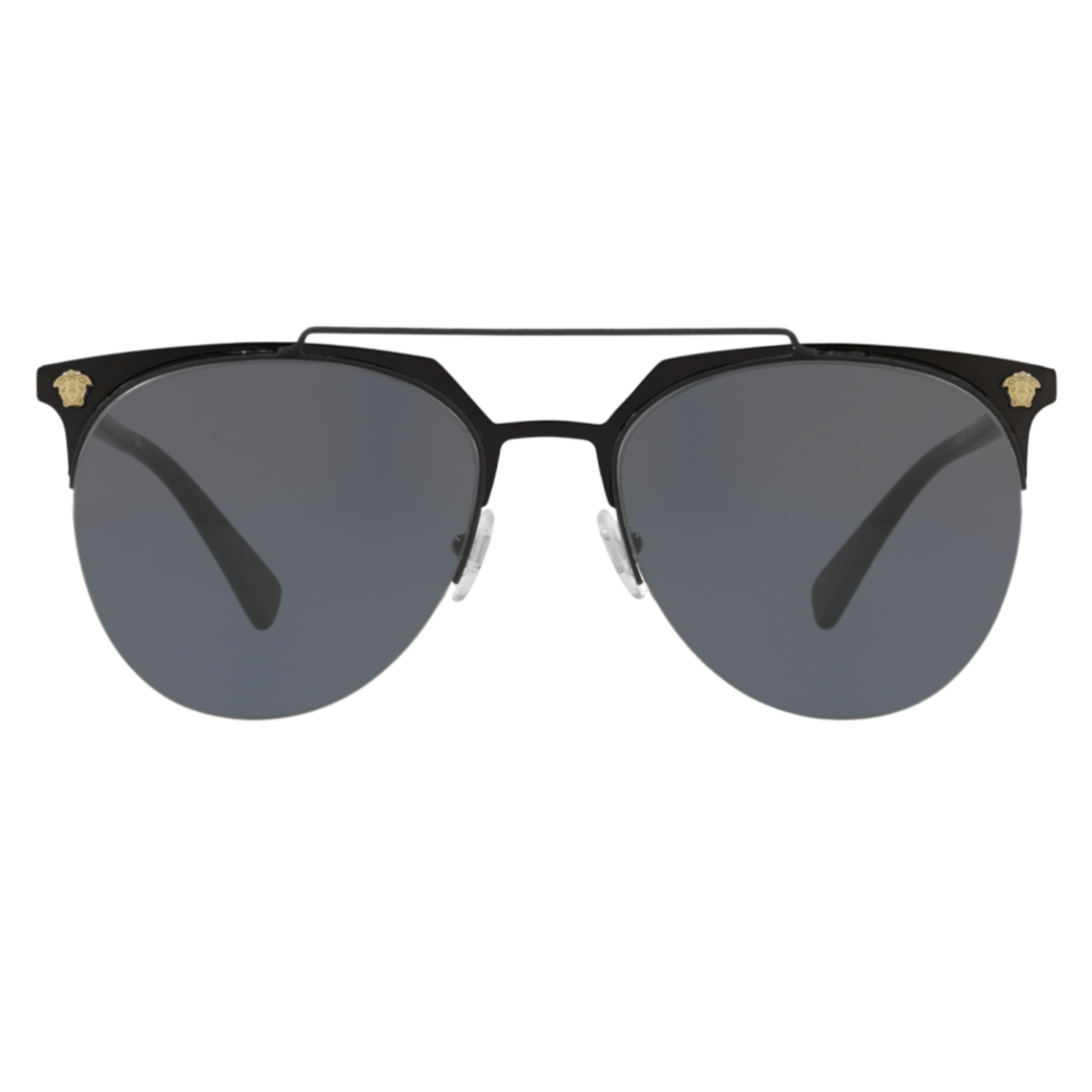 Versace VE2181 unisex metal round sunglasses side temple profile