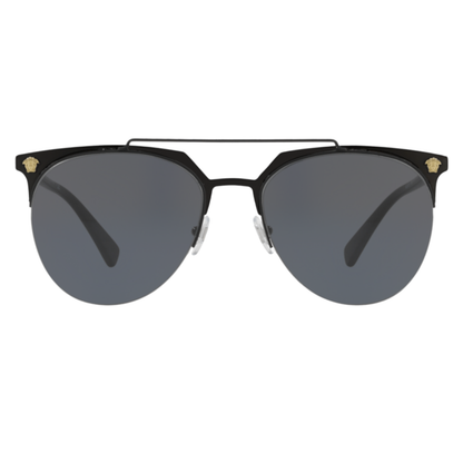 Versace VE2181 unisex metal round sunglasses side temple profile