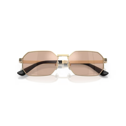 PaleGold1252/5 Versace VE2297 rectangle sunglasses unisex
