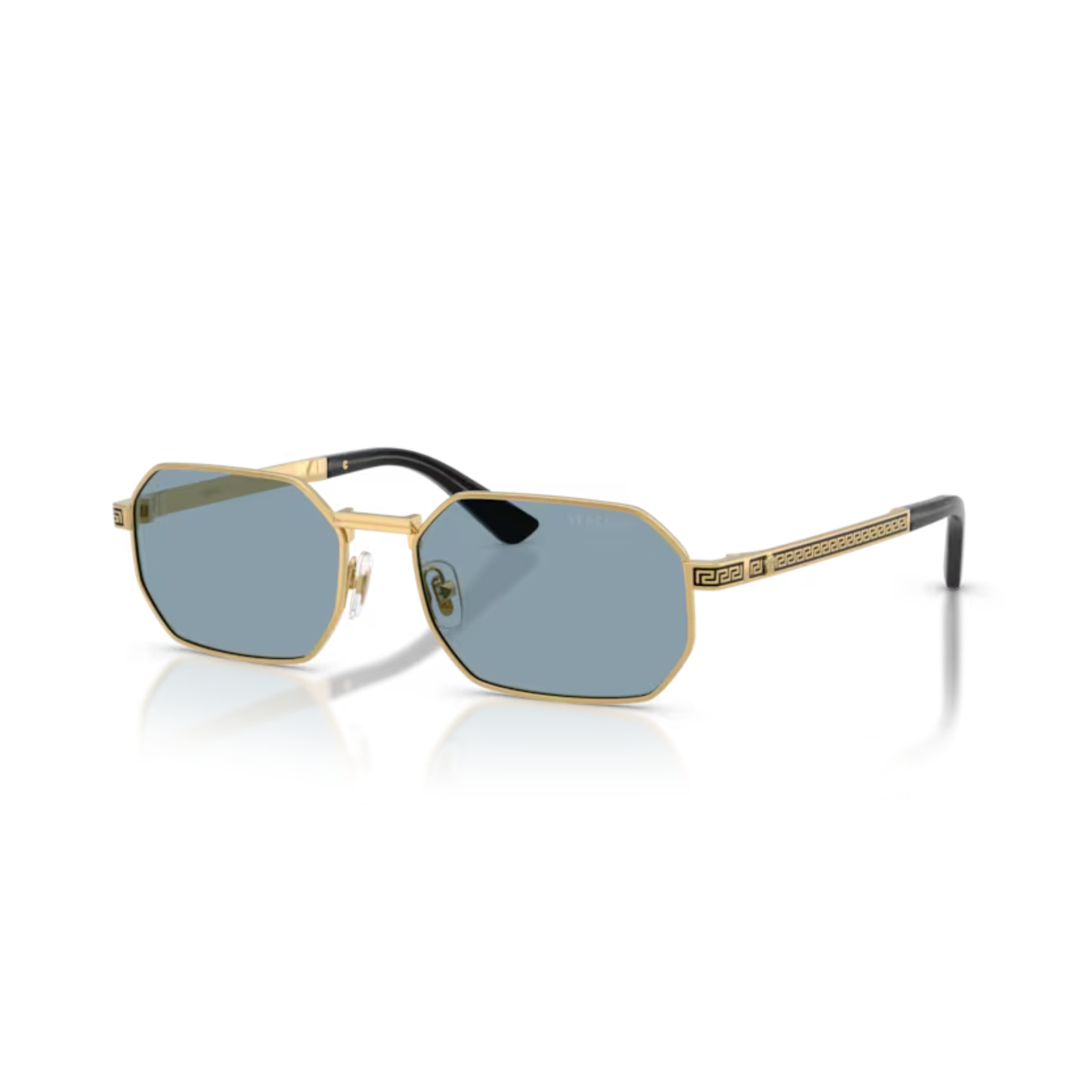 Gold100280 Versace VE2297 rectangle sunglasses unisex