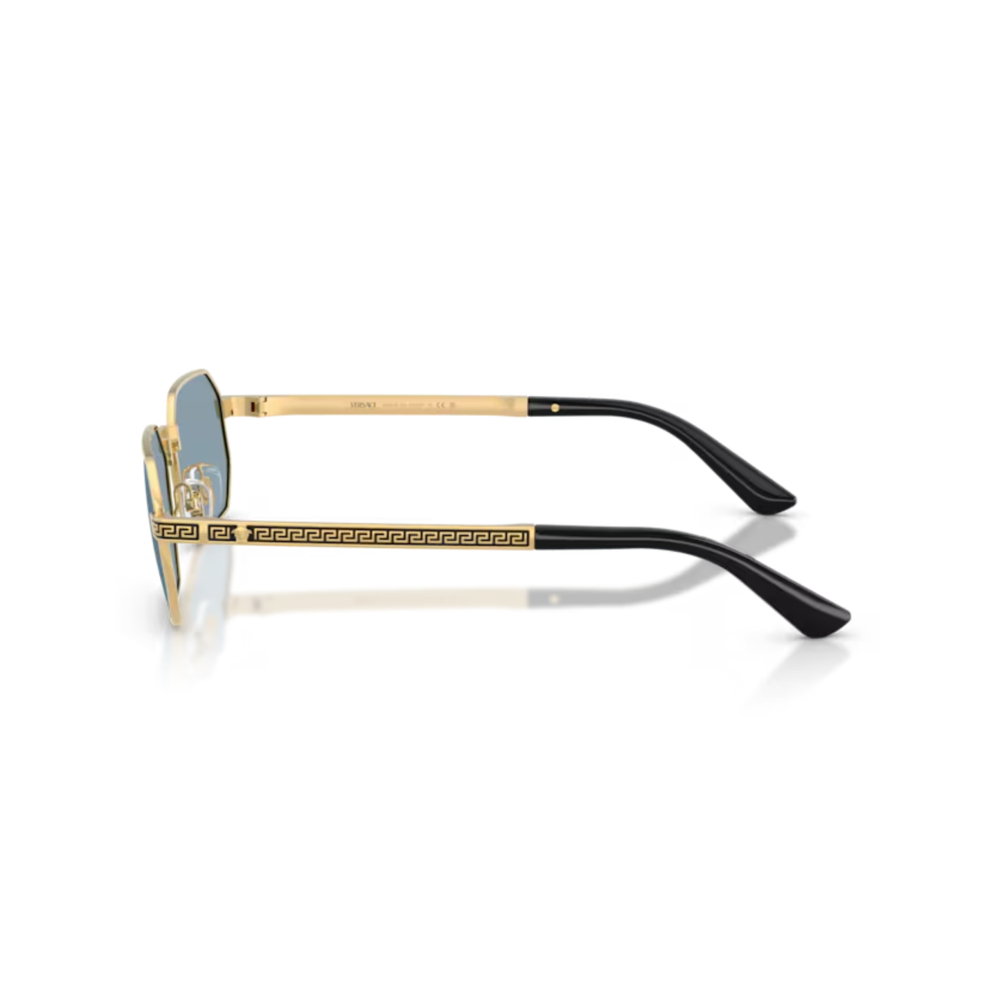 Gold100280 Versace VE2297 rectangle sunglasses unisex