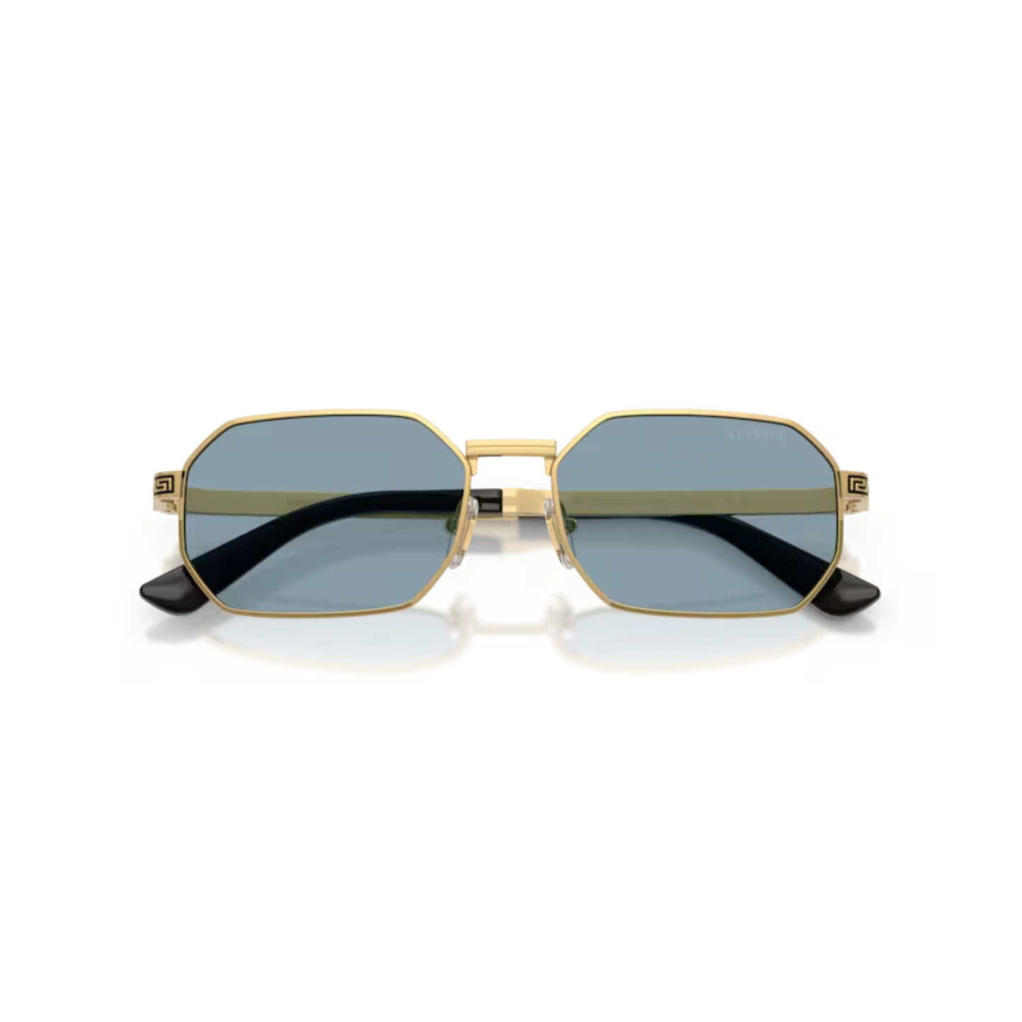 Gold100280 Versace VE2297 rectangle sunglasses unisex