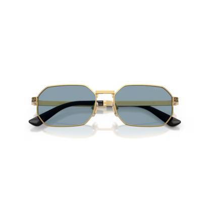 Gold100280 Versace VE2297 rectangle sunglasses unisex