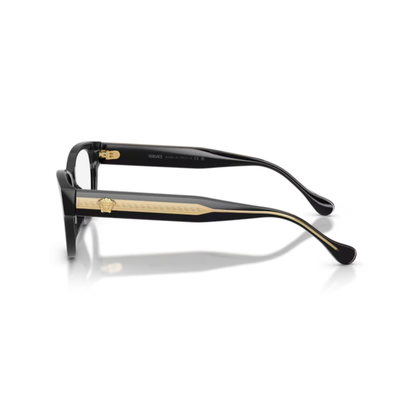 VE3389UBlackGB1 Versace VE3389U eyeglass frame