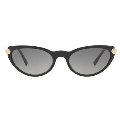Versace VE4365Q women's acetate cat-eye sunglasses with a full-rim luxury designer frame.