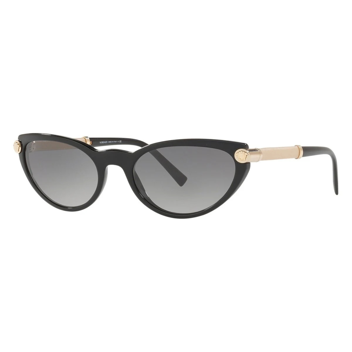 Versace VE4365Q women's acetate cat-eye sunglasses with a full-rim luxury designer frame.