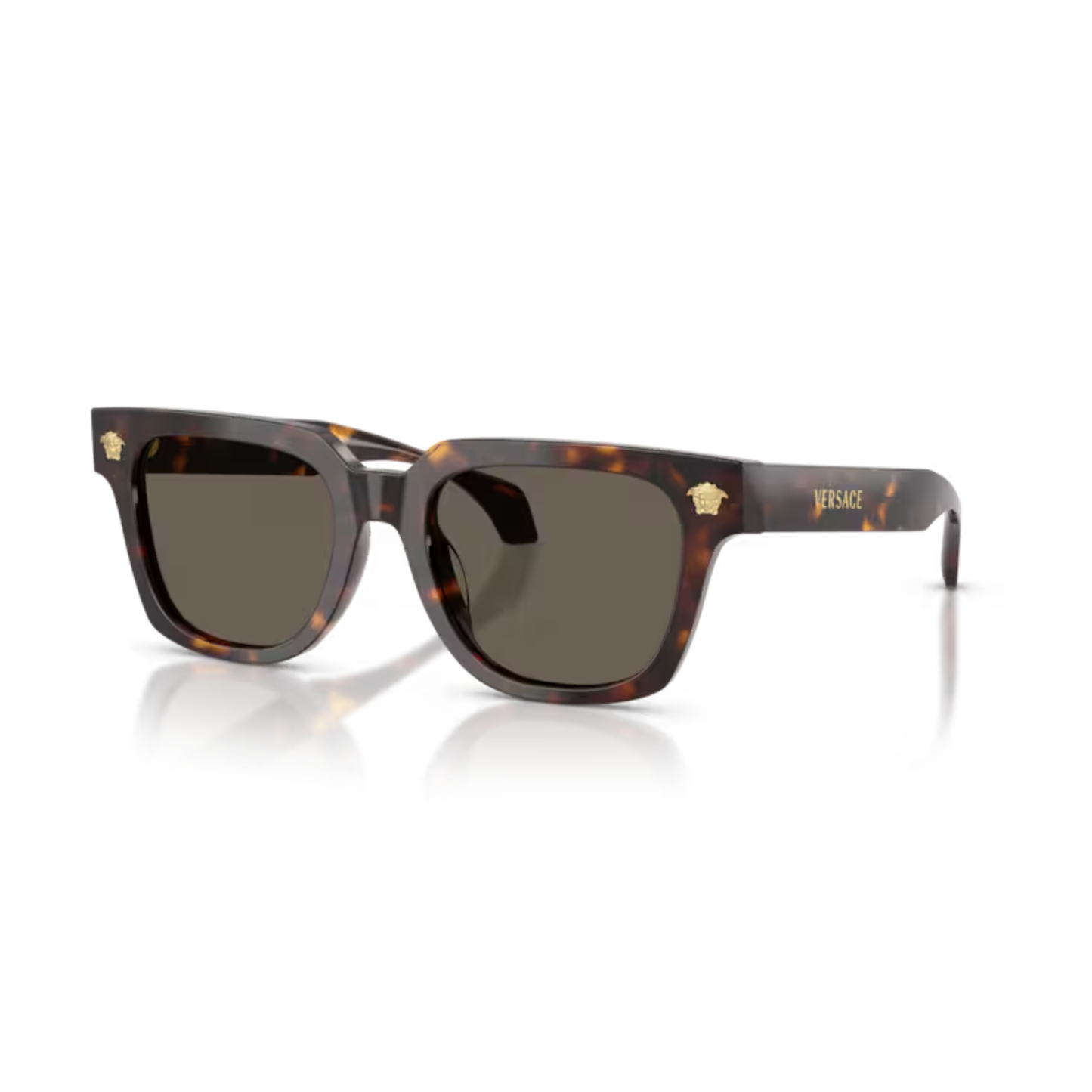 BrownHavana108/3 Versace VE4510U square sunglasses unisex
